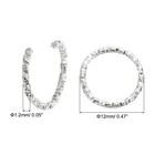 Open Jump Rings 100pcs 12mm O-ring Connectors For Jewelry Making  Silver