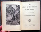 1896 New England Indian History Pequod War King Philip s War Indians Wampanoag