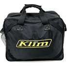 Klim Snowmobile Helmet Bag Black Fleece Lined Dual Zipper With Hook N Loop