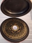Vintage Luopan Feng Shui Compass Dragon Phoenix Case Chinese Divination Tool