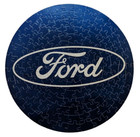 Vintage 1968   Pop Art - Ford Motors Logo -  Jigsaw Puzzle  Complete