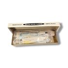 Balsa Advertising Wood Gliders 4 Pack Sample Kit 1988 Vintage Flying Messenger 