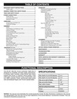 Delta 10  Contractor Saw 36-725 Instruction Manual Spiral Bound User Guide