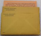 1962 Proof Set Us Mint Envelope coa 5 Coins Frosty White bright Red Pq  q81