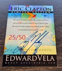 Eric Clapton Edward Vela Art Card 25 50