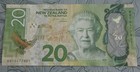  New Zealand  20 Dollar Banknote Xf 