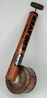Antique Black Flag Insect Spray Flit Gun Orange   Black Metal Wood Handle 1930s