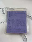 Stampin Up Santas Helpers Elves Christmas Wood Rubber Stamp Set New 