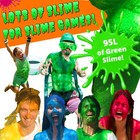 Instant Green Slime Powder  Bulk Slime Kit  25 Gallons  Mix With Water To Mak   