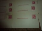 Lot Of 32 Vintage Unused 2 Cents Postcards benjamin Franklin two Cents mo Club