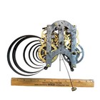 Vintage Unmarked Clock Movement As Is For Parts Repair  3