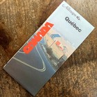 Vintage 1987 Quebec Canada Folded Allmaps Road Travel Atlas Map Folded