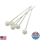 La Tartelette 800pcs Round Pearl Head Dressmaking Pins Weddings Corsage Flori