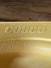 Vintage 1970 s Cosco Yellow Reversible Child Booster Seat 3  6  Hard Plastic