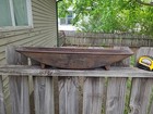 Antique 27   4  Cast Iron Wagon Wheel Soaker Blacksmith Tool