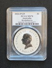 2024 Australia Kookaburra Pcgs Ms70 Ultra Break Silver Label 1 Oz  9999 Perth