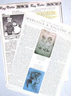 3 Magazine Articles - Raggedy Ann - Beloved Belindy - Uncle Clem