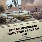 Texas Musical 51st Annive Souvenir Program 2016 W  Tickets Palo Duro Canyon Park