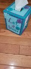 Let It Snow Winter Wreath   Tissue Topper Or Decor - Completed Project 