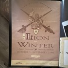 The Lion In Winter Theater Window Card Poster Original Oct 31-nov 17  1991