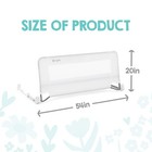 Safety 54    Extra Long Bed Rail Guard For Toddlers  Swing Down Bed Rail With R   