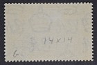 Ceylon Sg387c 1941 Kgv 3c Black And Deep Blue-green  P14  Mint Mlh  Cat   150