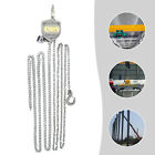 2 Ton Chain Hoist With 20 Ft Lifting Chain Hook Latch Overhead Rigging