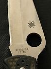 Spyderco Endura 4 Folding Knife  3 75  Vg10 Blade Japan Plain Blade black Handle