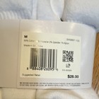 Nike Everyday Plus Crew Socks 6 Pairs White Size M Cushioned Dri-fit