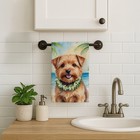 Caroline s Treasures Norfolk Terrier Luau Kitchen Towel Dac6480ktwl