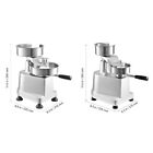 Vevor 4 5 6  Commercial Burger Patty Maker Hamburger Meat Press Forming Machine