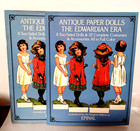 Lot Of 4 Vintage Paper Doll Books Antique Style Paper Dolls Uncut From 1970 s