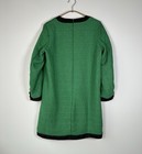 Pomander Place Tuckernuck Green Coco Tweed Black Bow Dress Women   s Size Small