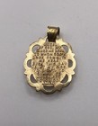Michael Anthony 14k Yellow   Rose Gold Angel W  Prayer On Back Women   s Pendant