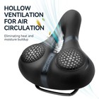 Rockbros Bike Seat Comfort Saddle Mountain Bicycle Soft Wide Bike Seat Cushion