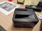 Wavlink Dual Bay 2 5 3 5  Hdd Ssd Docking Station Usb To Sata Black New Sealed
