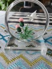 Vintage Wald Acrylic Lucite Hummingbird Carving Art Home Decor 4 5 Inches