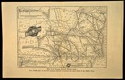 Ca 1920 Chicago And North Western Railway Map Cnw Railroad Map