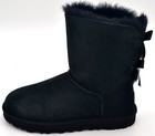 Ugg Womens Bailey Bow Ii Boots   Black   1016225-blk   Authentic New