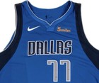 2018 Rookie Authentic Luka Doncic Signed Nike Jersey With 5 Miles Patch Rare Psa