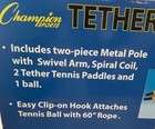 Champion Sports Tetherball Backyard Game Outdoor Game Complete New In Box Set
