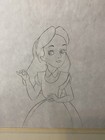 Walt Disney Production Drawing - Alice In Wonderland 1951 Large Image Vintage