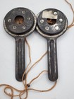 Toy Tin String Telephone Walkie Talkie Paddles Vintage Toy