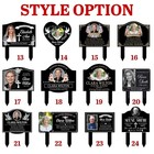 Personalized Photo Grave Marker  Photo Grave Marker  Memorial Name Plaque