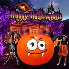 4ft Halloween Blow-up Inflatable Pumpkin With Wings Led Lights Yard Decoration