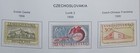 Czechoslovakia- 1959 -  Lot Of Stamps  On Album Page - Used