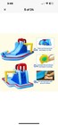 Inflatable Bounce House Water Slide Jumper Splash Pool Playhouse With Blower bag