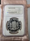 2014 Somalia African Wildlife Elephant 1 Oz Silver Ngc Ms69 Km 179