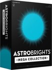 Mega Collection  Colored Cardstock  Bright Blue  320 Sheets  65 Lb 176 Gsm  8   
