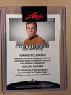 2023 Leaf Pop Century Continuum William Shatner Autograph Auto 14 49 Star Trek